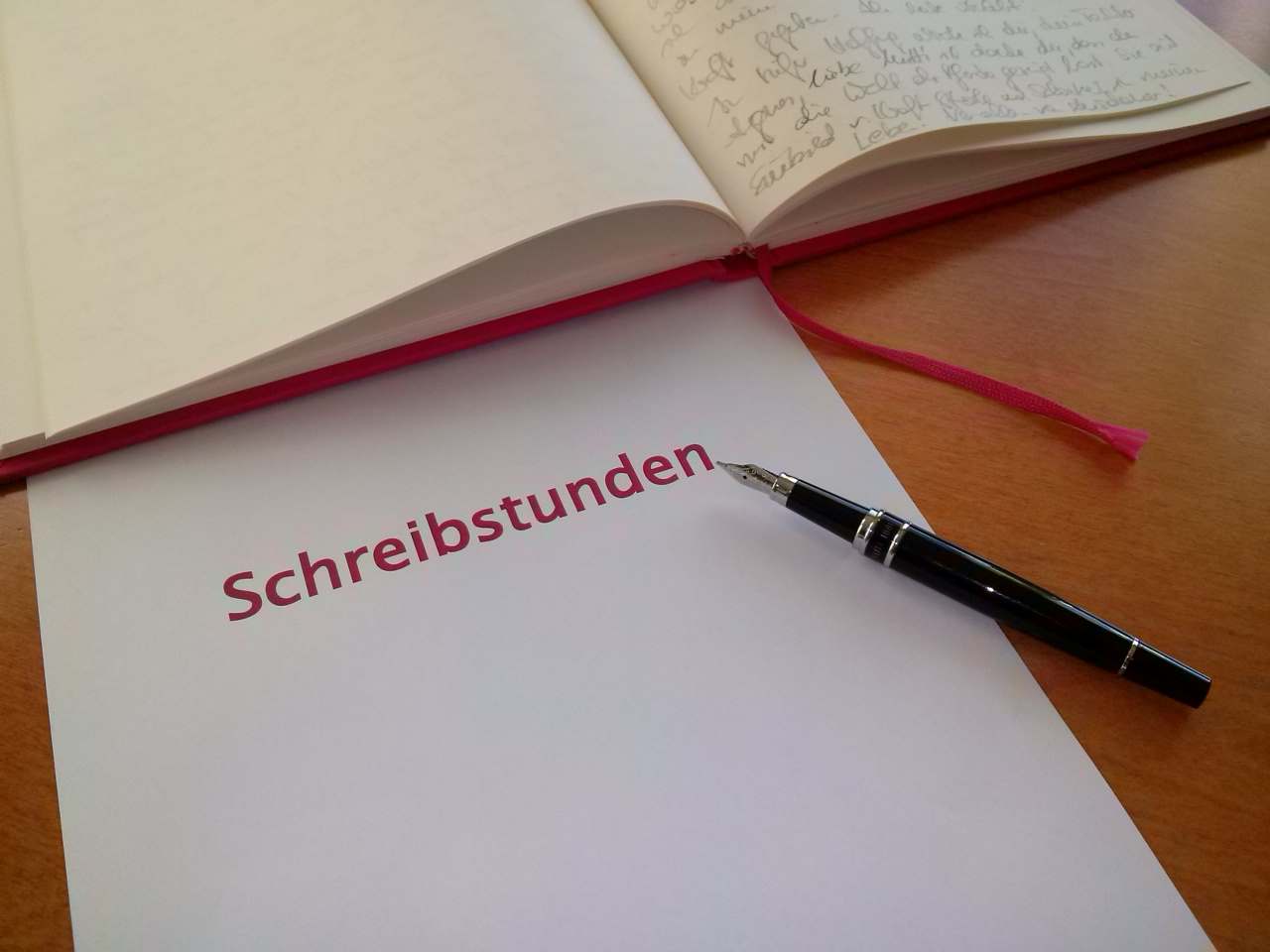 Schreibstunden Rückblick